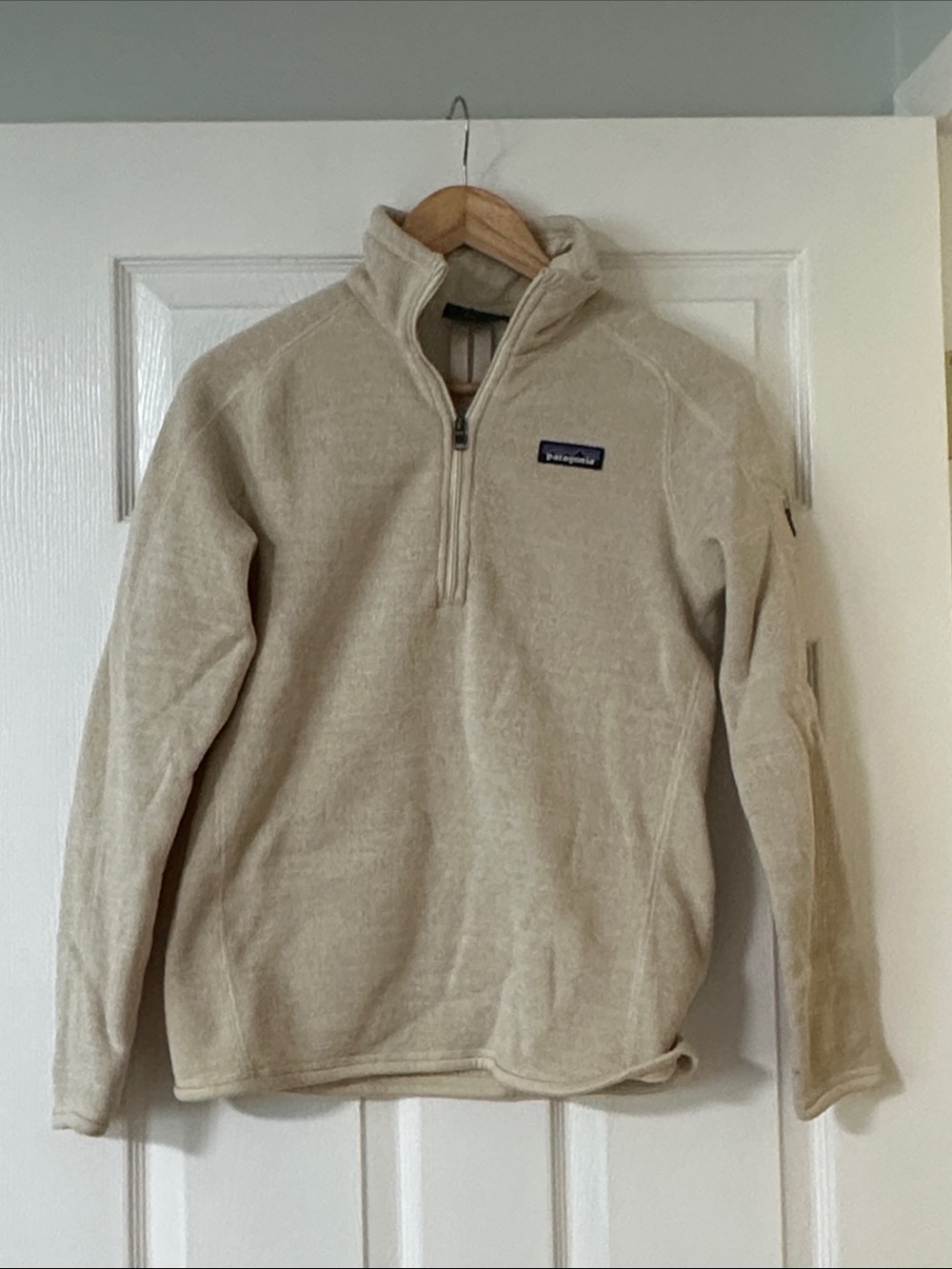 Patagonia Women’s Half-Zip Fleece Pullover - Cream
